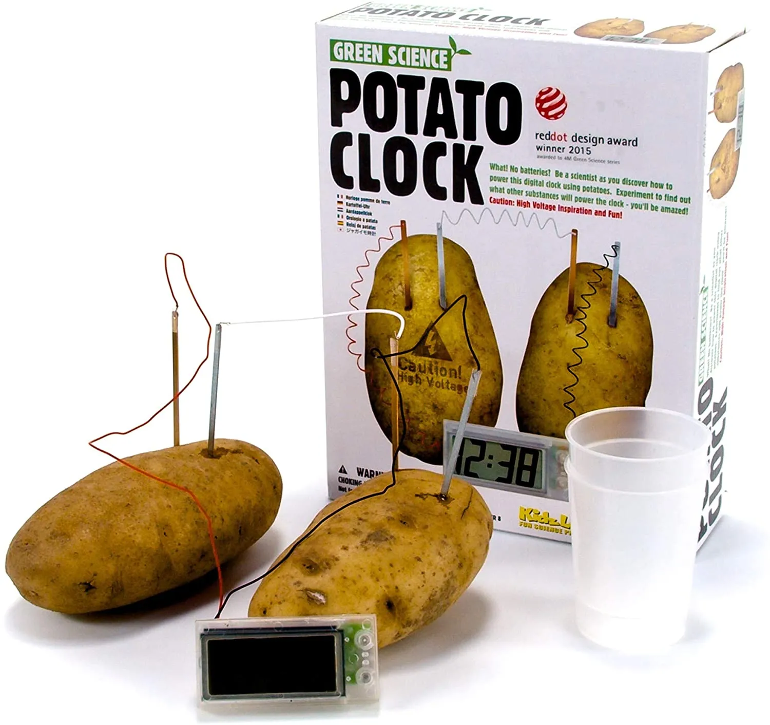 4M Green Science Potato Clock