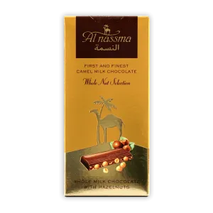 Al Nassma Camel Milk Chocolate w/ Hazelnuts