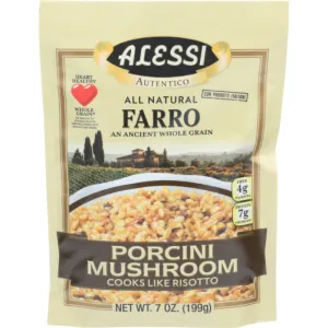 Alessi - Farro Al Funghi, 7 Oz - Pack of 6