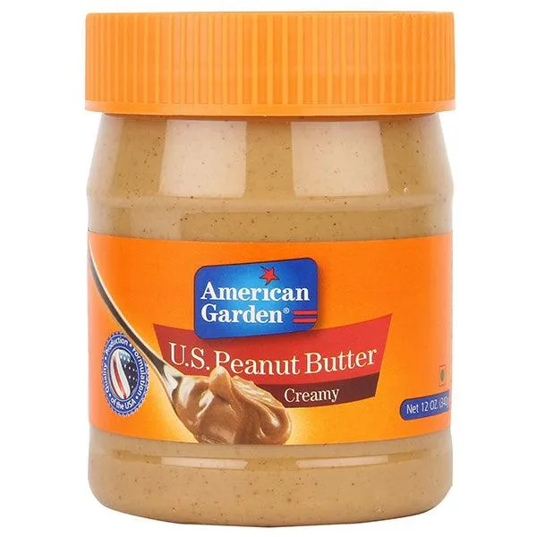 AMERICAN GARDEN PEANUT BUTTER CREAMY 12 OZ 340G