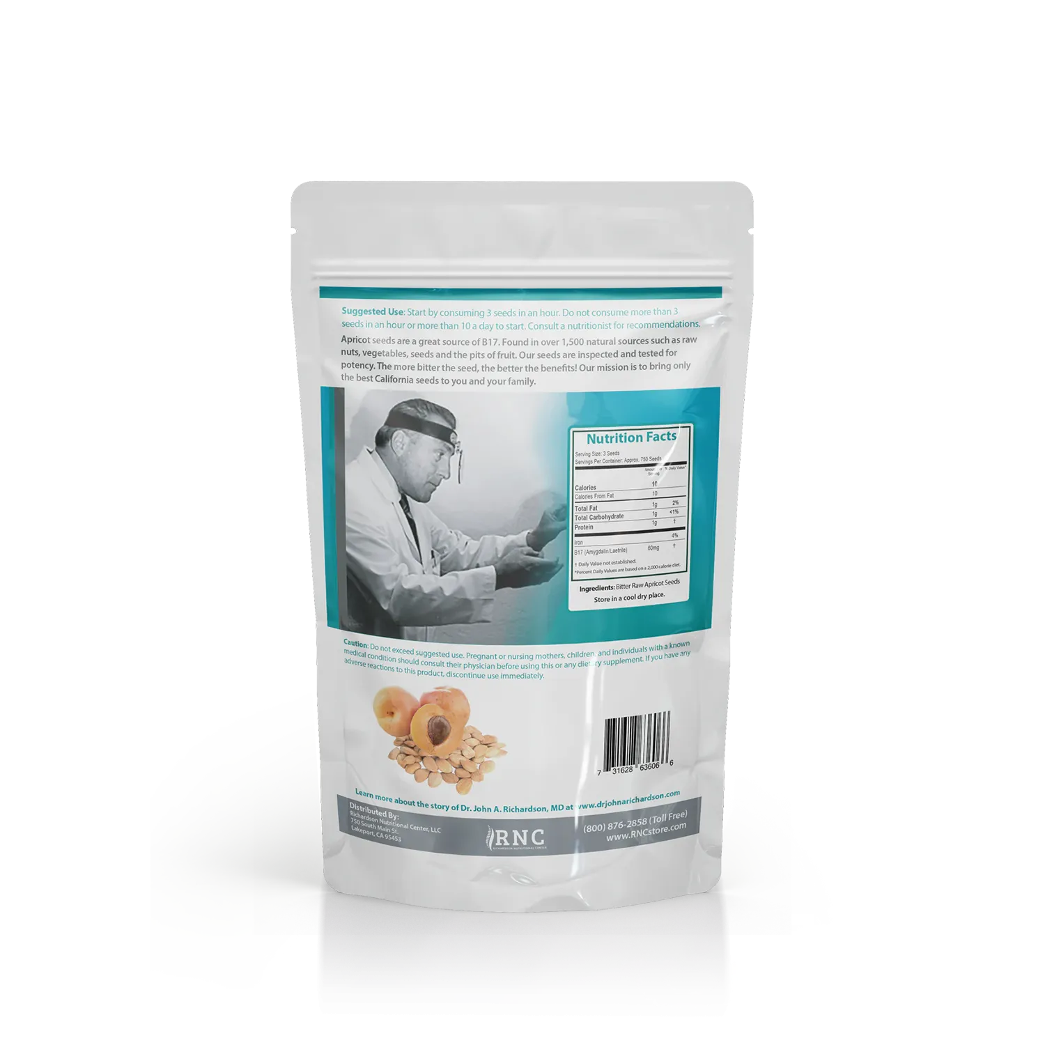 Apricot Seed 16oz *