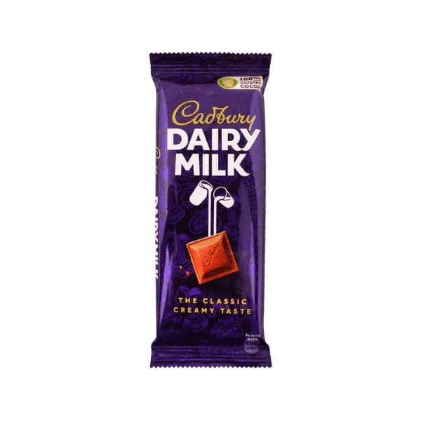 CADBURY DAIRY MILK CHOCOLATE 90GM