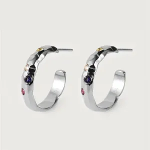 Candy J Hoop Earrings