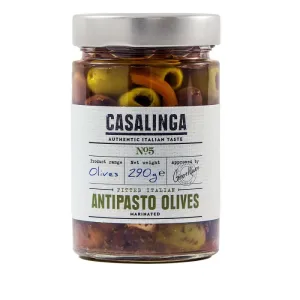 Casalinga 290g Pitted Antipasto Olives