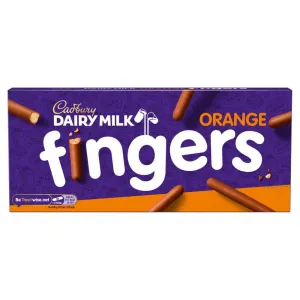 C'bury Dairy Milk Orange Finger Chocolate Biscuits 114g