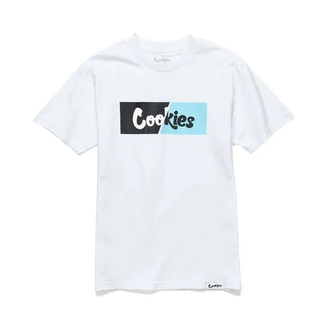 CHANGING LANES TEE WHITE/BLACK/BLUE