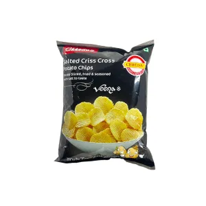 Chheda's Salted Criss Cross Potato Chips 170g