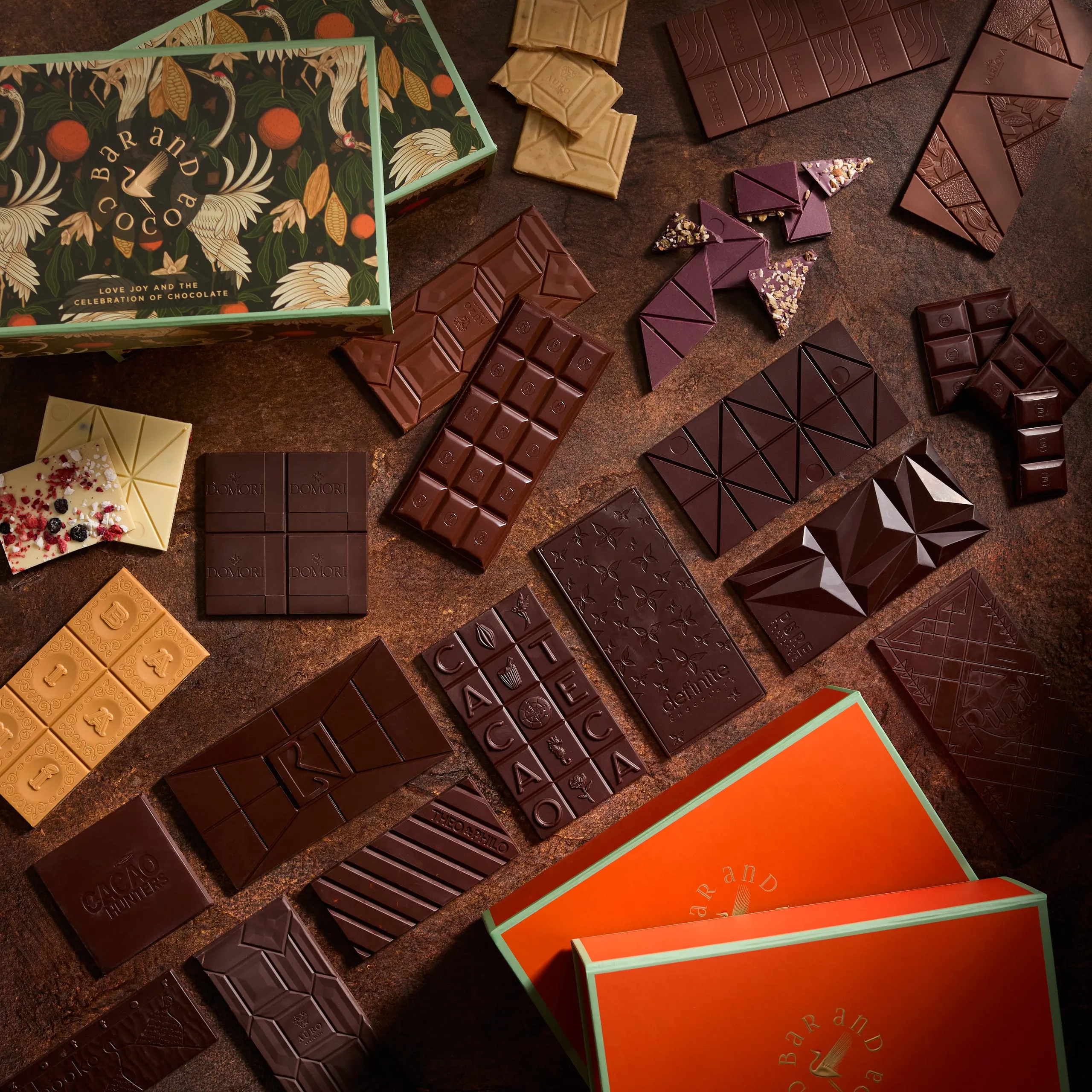 Chocolate Bars of the World Gift Box