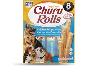 Churu Rolls for Dog Chicken Recipe wraps Chicken with Cheese Recipe