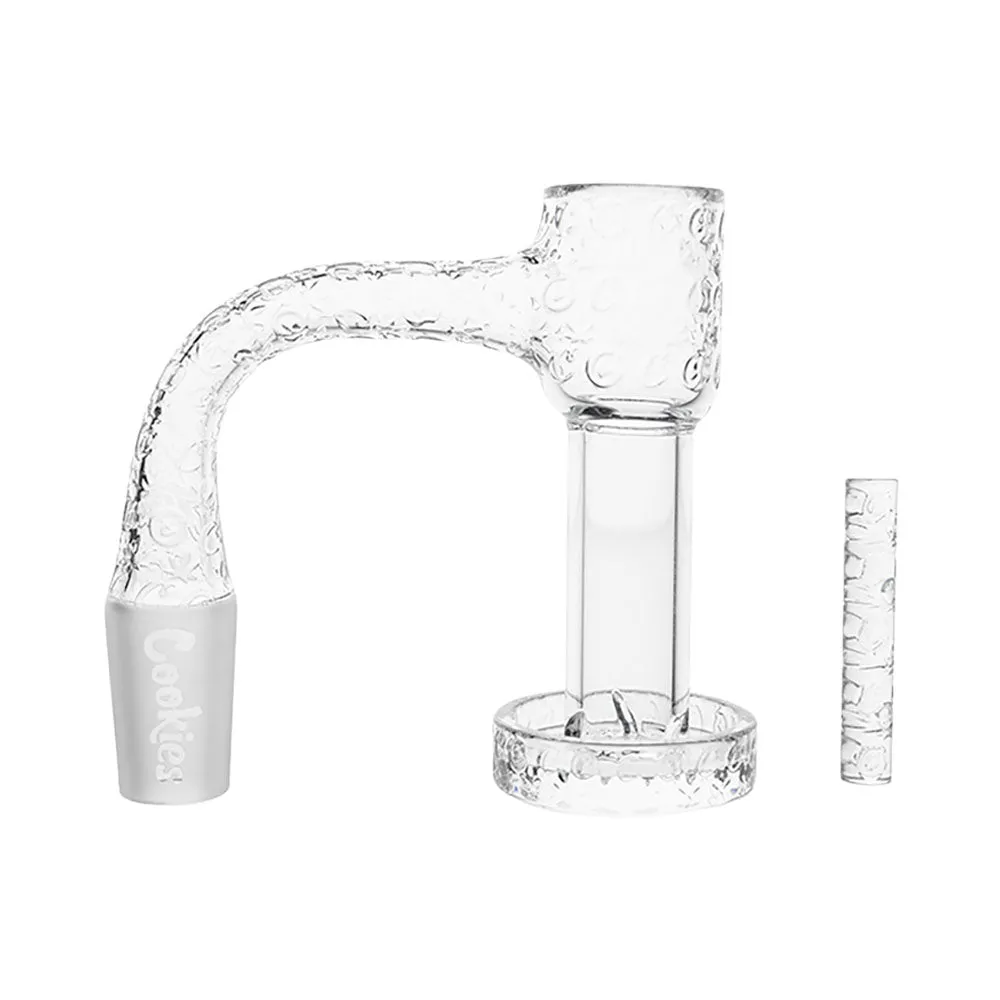 Cookies Etched Quartz Slurper Banger Kit