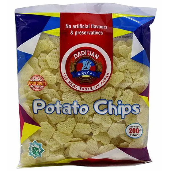 DADI JAN POTATO CHIPS 200GM