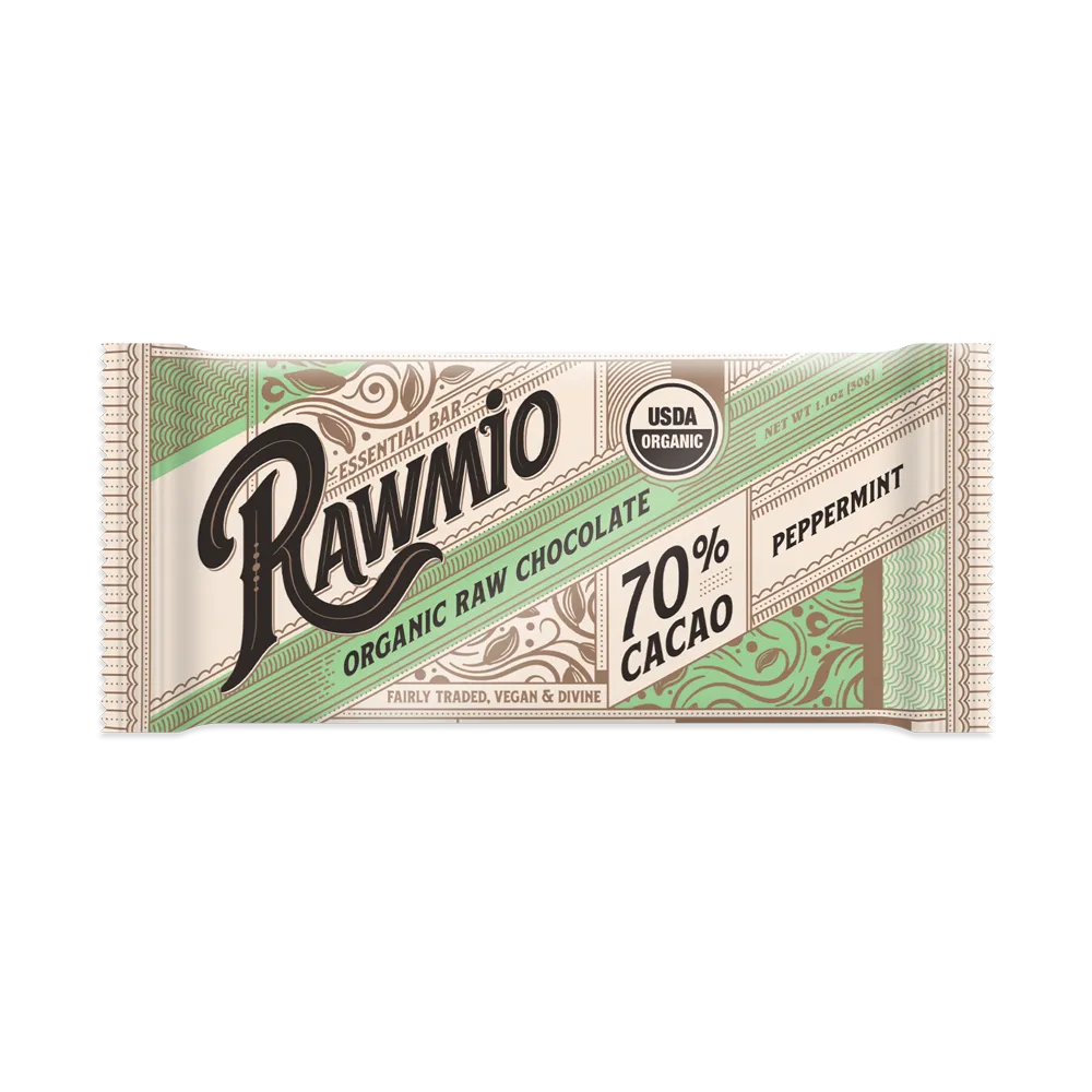 Essential Mint Chocolate Bar - 70% Cacao