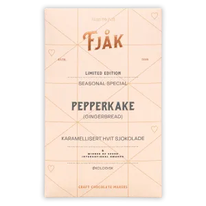 Fjåk Caramelized White Chocolate w/ Gingerbread (Seasonal)