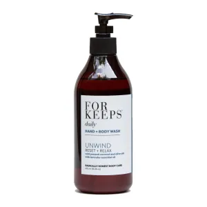 For Keeps – UNWIND Hand and Body Wash