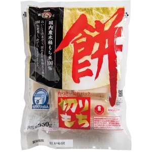 Gishi Kirimochi Dried Square Japanese Mochi Rice Cake 350g