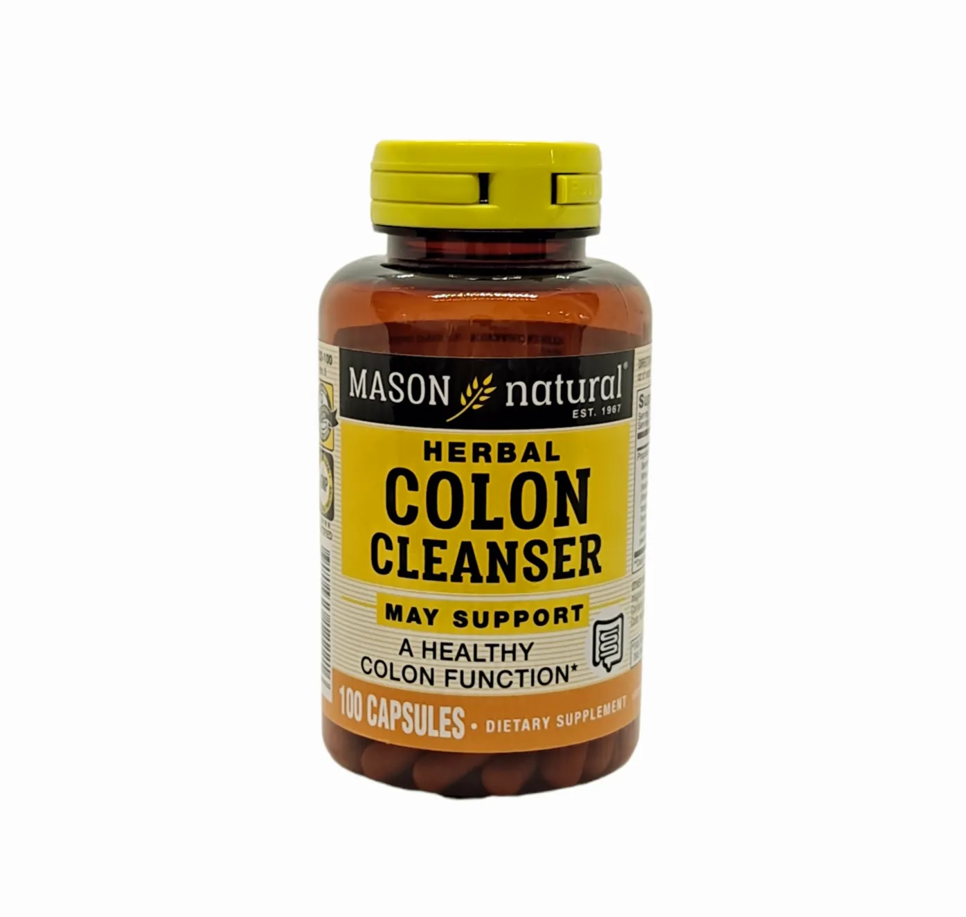 Herbal Colon Cleanser/ A Healthy Colon Function/ 100 Tablets/