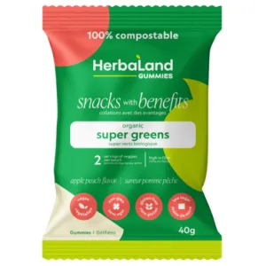 Herbaland Super Greens Gummies 40g