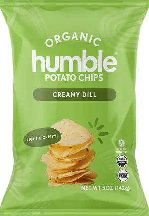 Humble Potato Chips Organic Creamy Dill 5oz