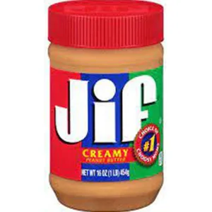 JIF CREAMY  PEANUT BUTTER 454GM