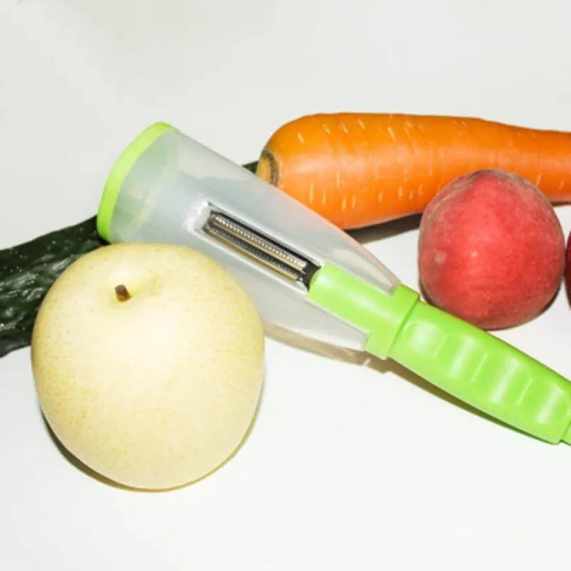 Multifunctional  Stainless Steel Stored Vegetable Peeler