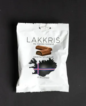 130g (4.5Oz) Premium Chocolate Covered Liquorice - Icelandic Þrista Stubbar