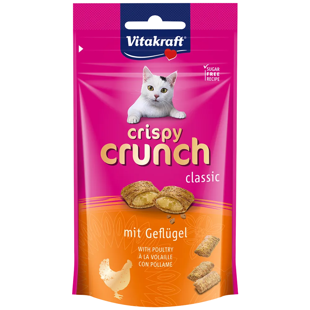 Vitakraft Cat Crispy Crunch with Poultry 60g