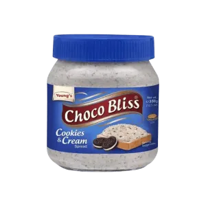 YOUNGS CHOCO BLISS COOKIES & CREAM SPREAD 350G